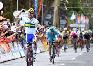 Jack Bobridge wins stage one of the 2015 Tour Down Under