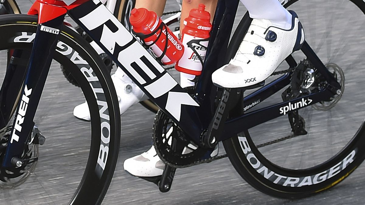 Jasper Stuyven new bontrager XXX shoes