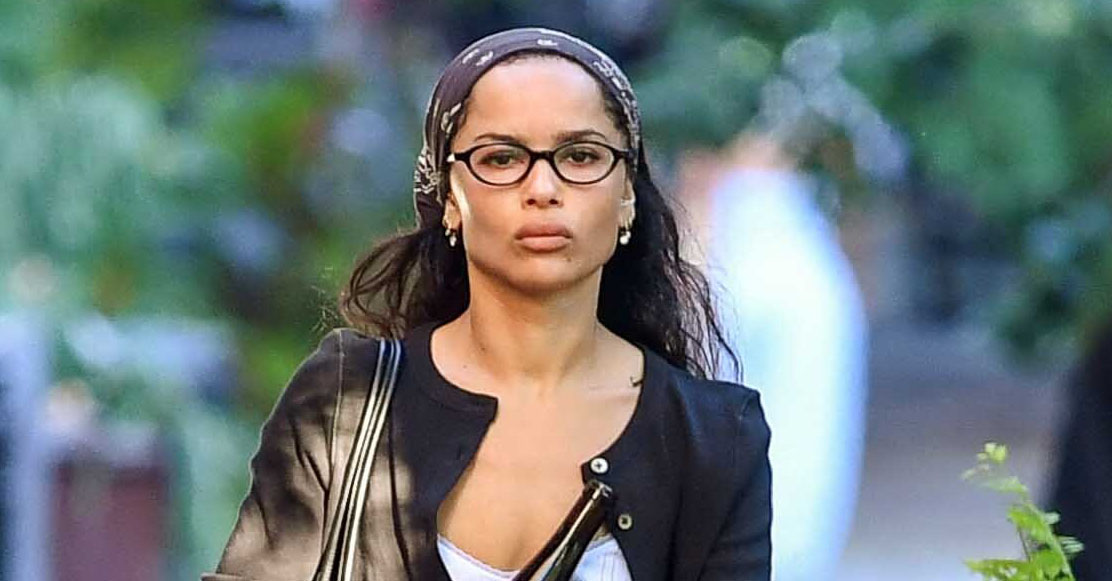 Zoë Kravitz Wore a Black-Pants Outfit That’s Popular in NYC