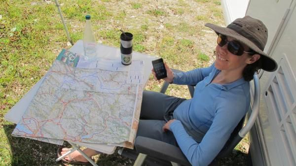 Life on the road: Planning the next training ride and updating USADA.