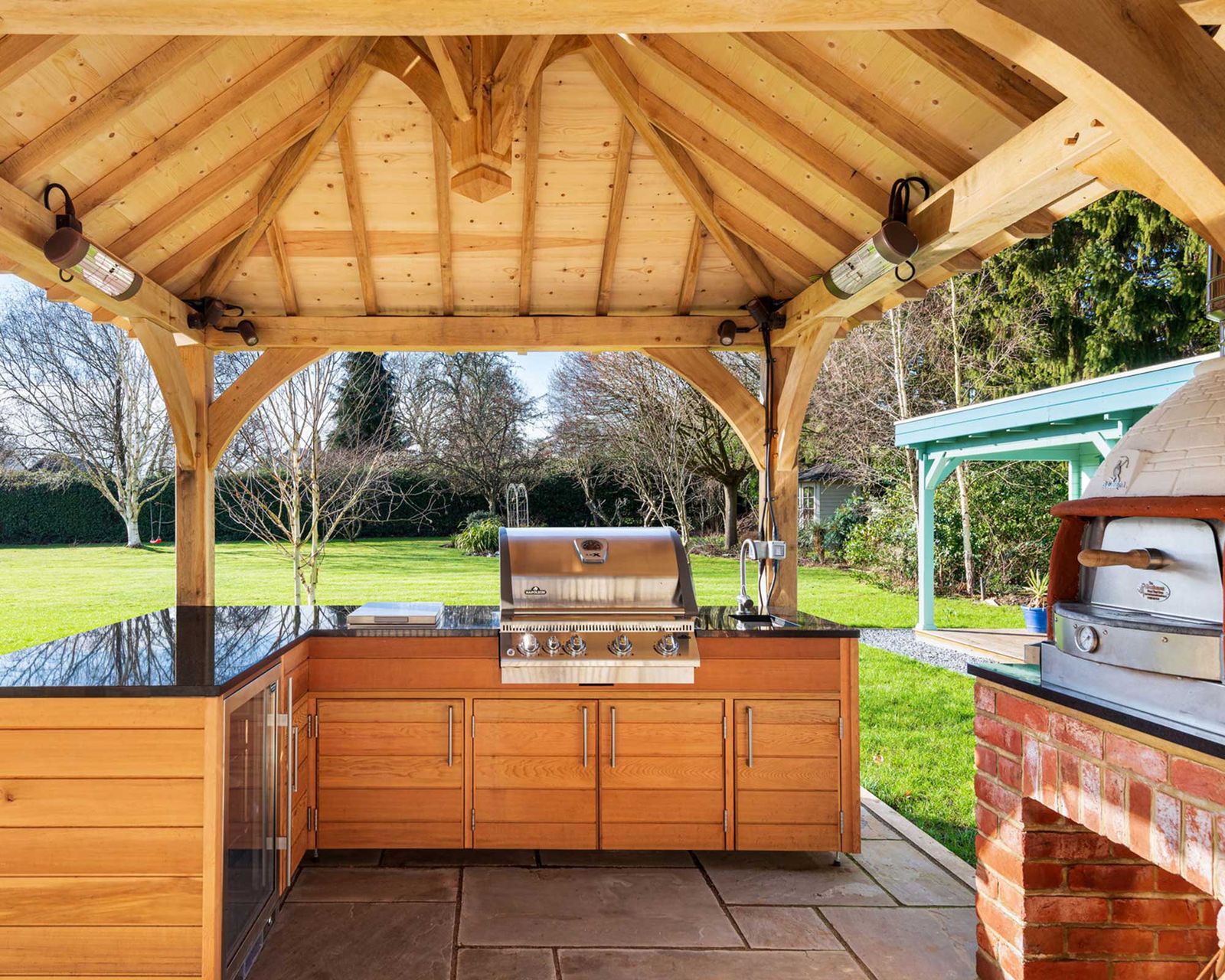BBQ shelter ideas 10 covered cooking spaces Gardeningetc