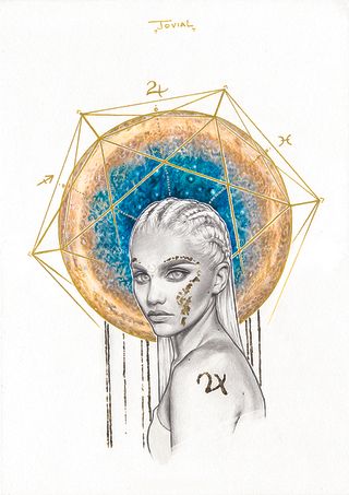 First impressions; a female fantasy portrait