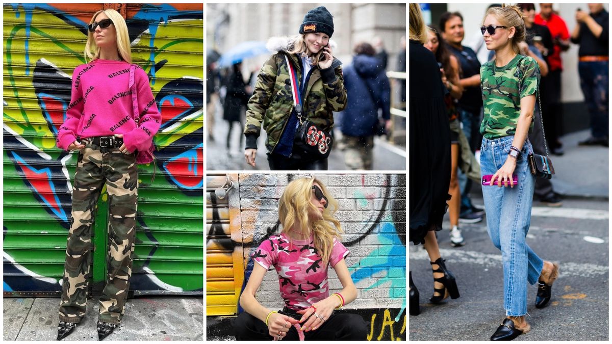 How to Style Camo for the Transitional Winter-To-Spring Season