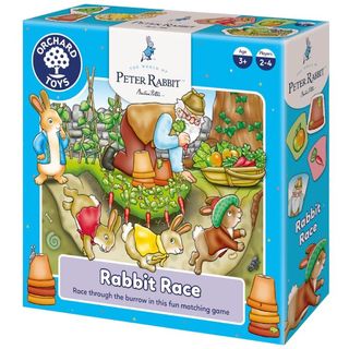 Peter Rabbit Rabbit Race game from Orchard Toys