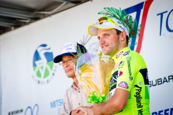 The stage winner, Pierpaolo De Negri (Vini Fantini)