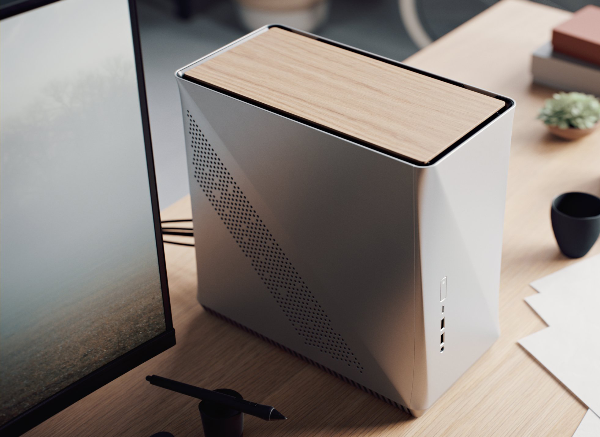Fractal Design Era ITX Gold TG ミニタワーPCケース FD-CA-ERA-ITX-CHP PCケース Era ITX Gold - TG ゴールド FD-CA-ERA-ITX-CHP｜の通販は