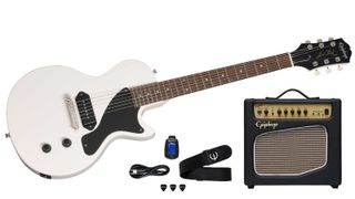 Best Epiphone guitars: Epiphone Billie Joe Armstrong Les Paul Junior Player Pack
