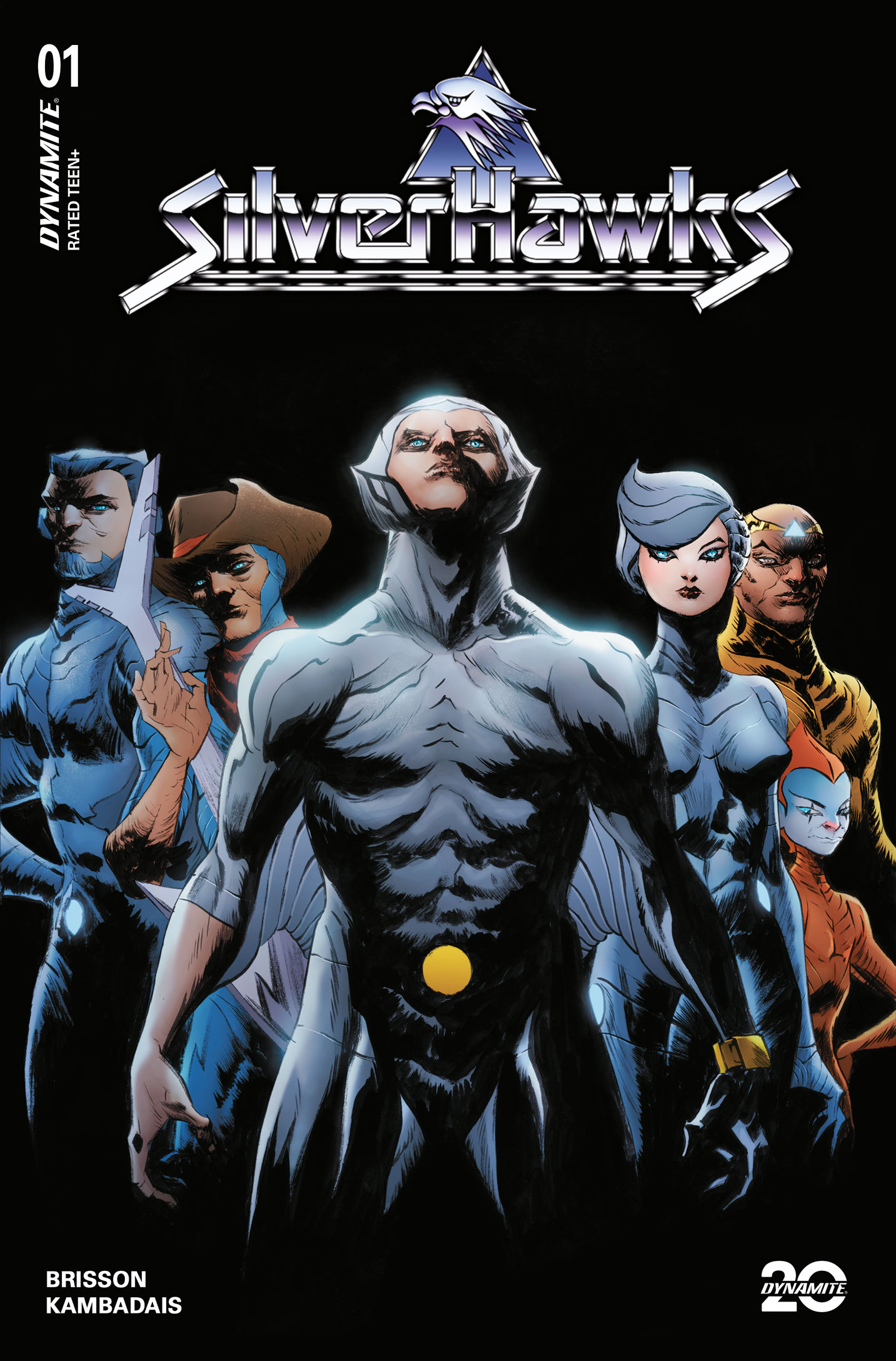 Covers from SilverHawks #1.