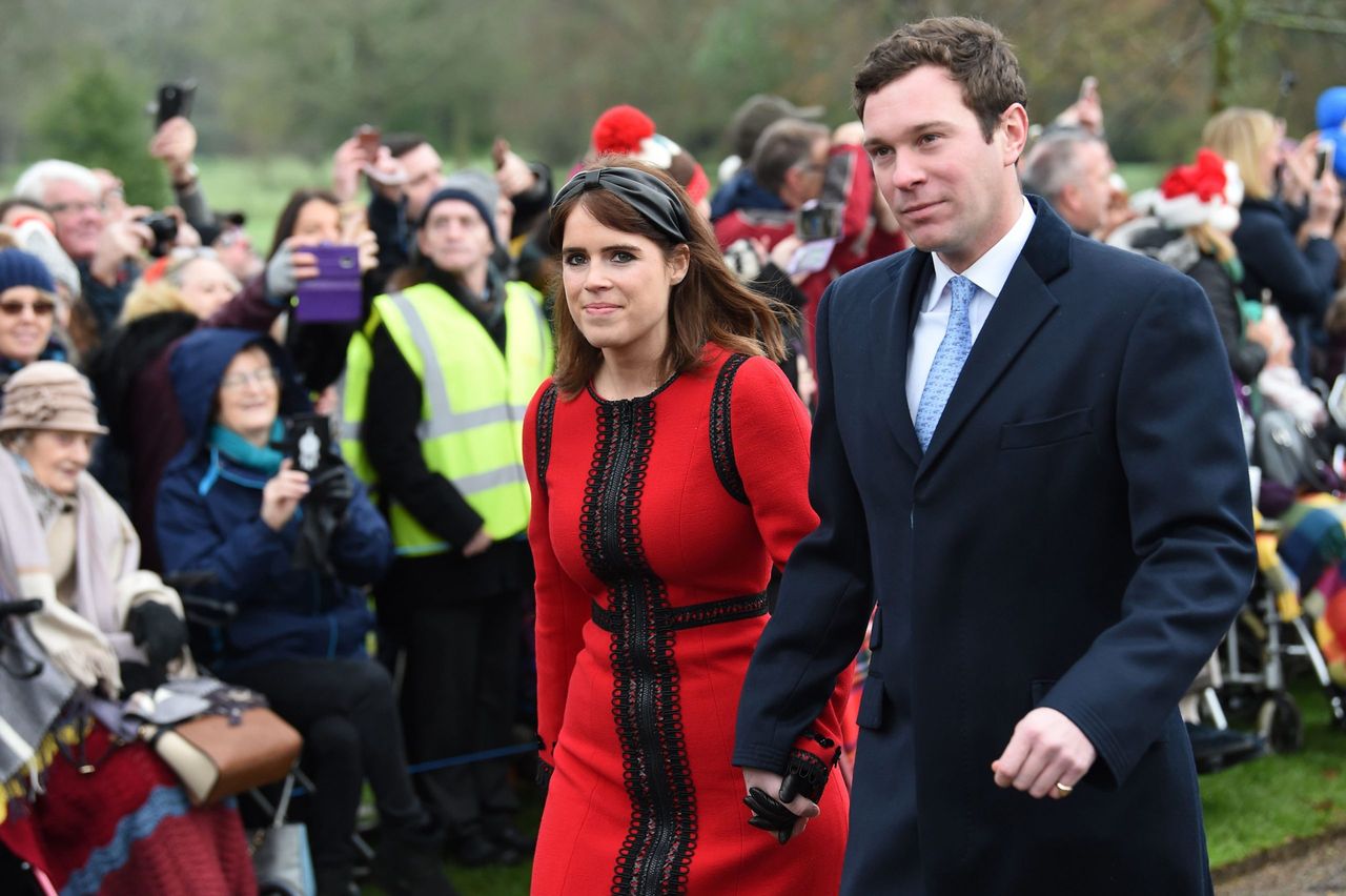 Princess Eugenie and her husband Jack Brooksbank.