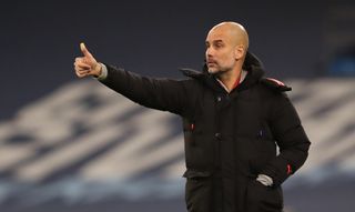Manchester City manager Pep Guardiola, who turns 50 on Monday, saw his side climb up to second in the table