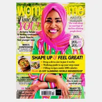 Nadiya Hussain & woman&home magazine | £6.99at Magazines Direct