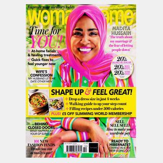 Nadiya Hussain on woman&home cover