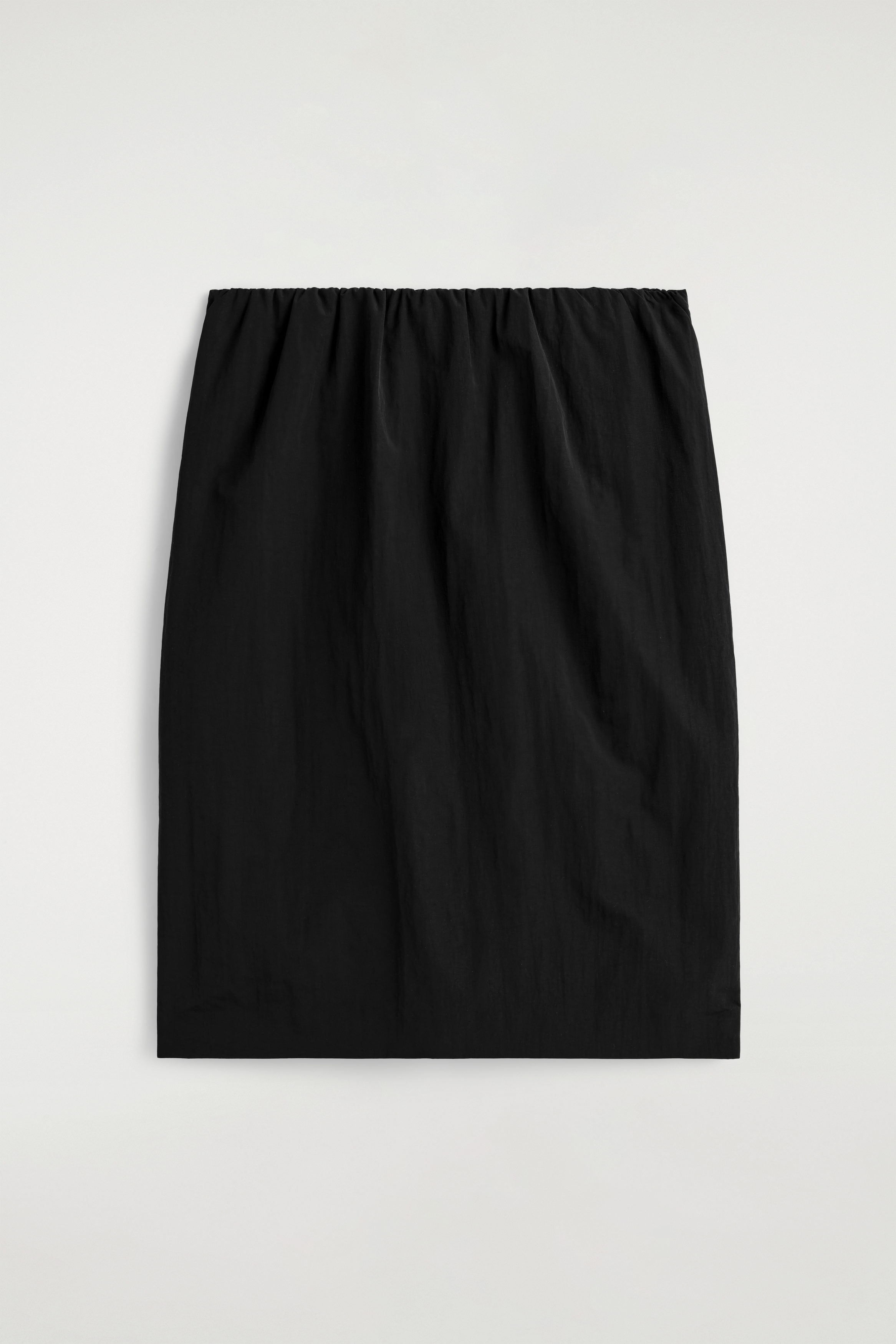 Gathered Pencil Skirt