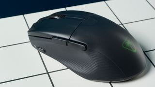 A black Turtle Beach Pure Air wireless gaming mouse