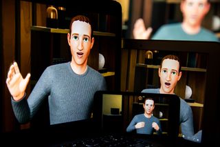 images of virtual mark zuckerberg in the metaverse