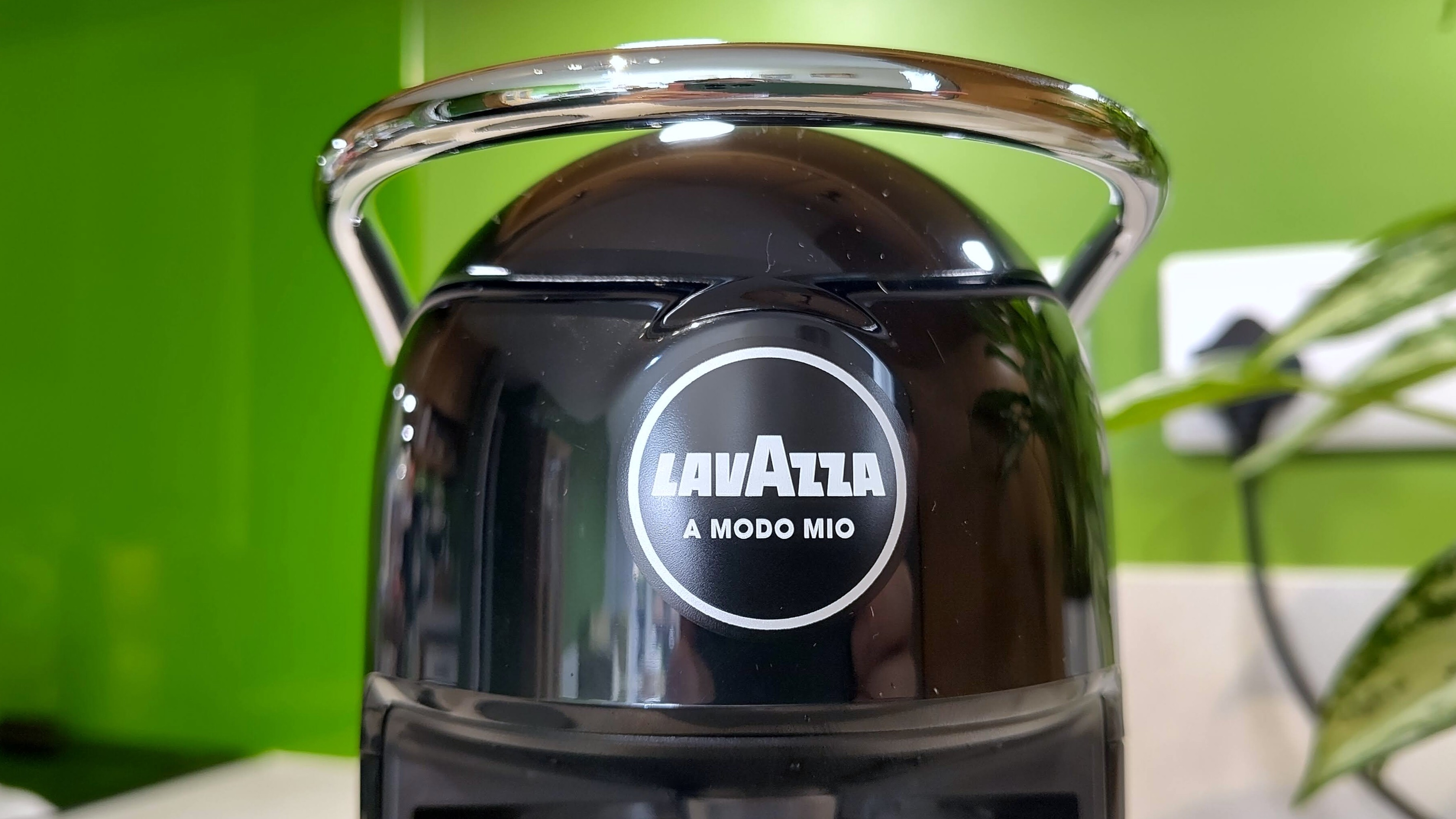 Lavazza Jolie Evo coffee maker front panel with logo