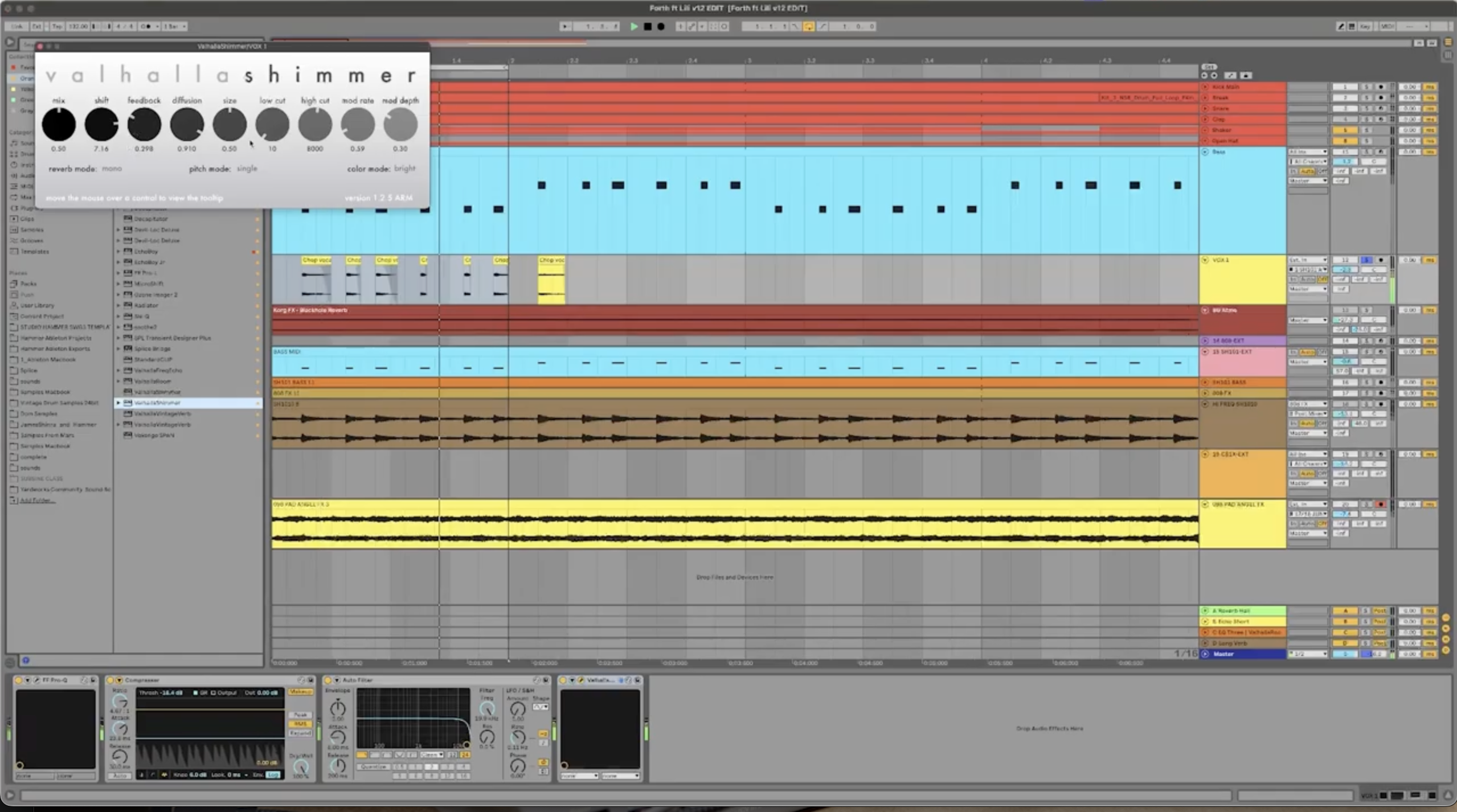 Hammer uses Valhalla Shimmer