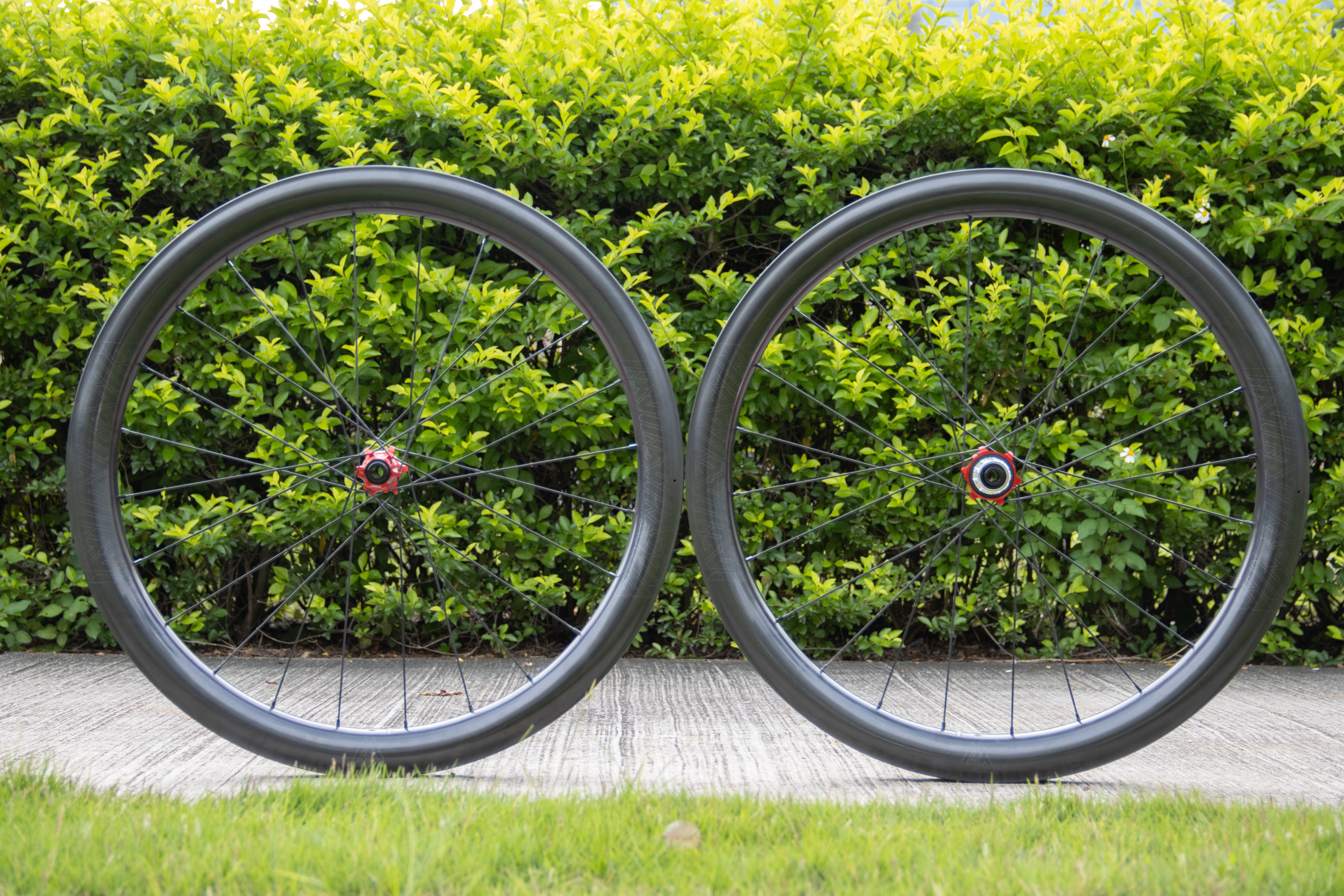 Images of Light Bicycle's AG48 wheels