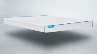 SimbaTex Foam Mattress hovering on a white background