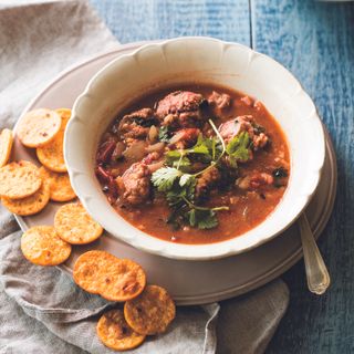 Mexican Meatball Soup