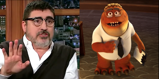 Monsters at Work Alfred Molina is Professor Knight