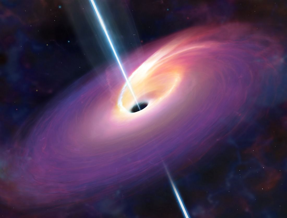 Rare Sight: Giant Black Hole Devours Star | Space
