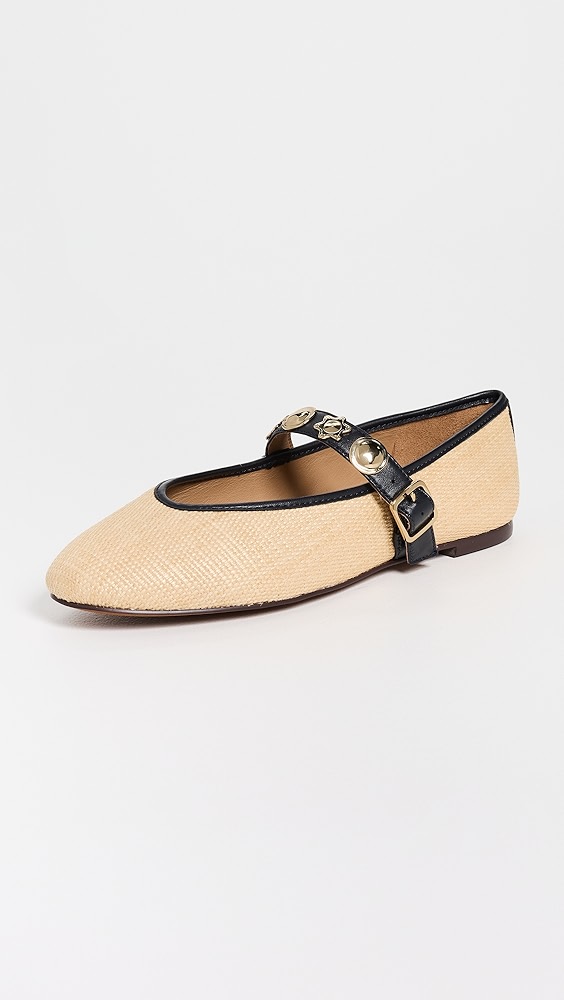 Madewell Hera Medallion Mary Janes