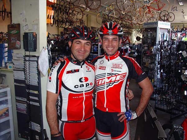 Joe Papp (right) and Hrach Gevrikyan