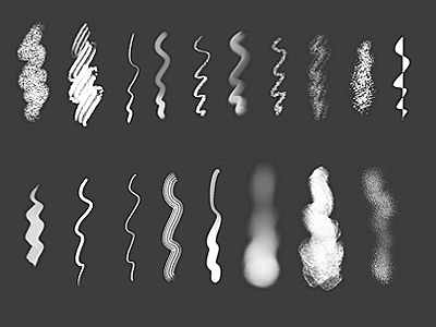 Krita brushes