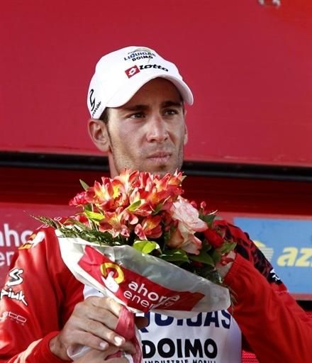 Vincenzo Nibali (Liquigas-Doimo) is the new race leader.