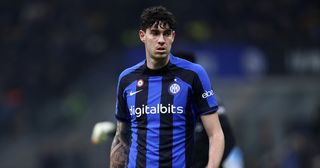 Tottenham target Alessandro Bastoni of Fc Internazionale looks on during the Serie A football match between Fc Internazionale and Ssc Napoli. Fc Internazionale wins 1-0 over Ssc Napoli.