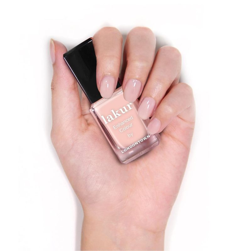 LONDONTOWN Pink Nail Polish in Cheerio