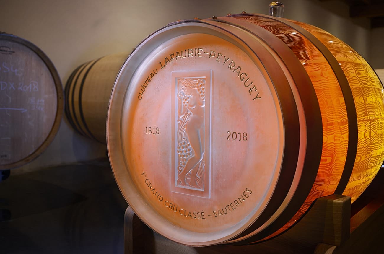 lalique crystal barrique