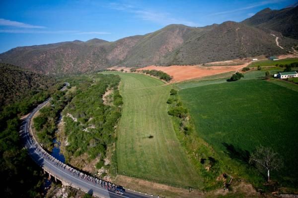 Passing some greener landscapes.
