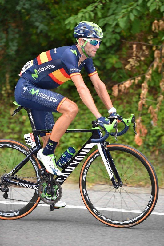 Spanish champion Alejandro Valverde (Movistar)