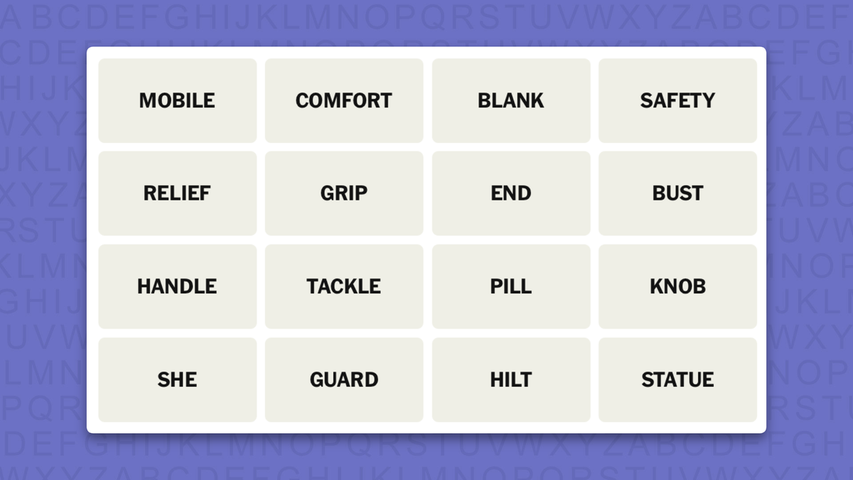 NYT Connections hints for game 1229 on a purple background