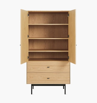 Loop armoire shelves by Design Within Reach