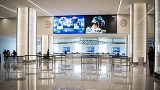 LG displays in AT&amp;T Stadium home of the Dallas Cowboys.