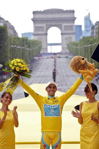 Alberto Contador triumphed in a difficult Tour de France.