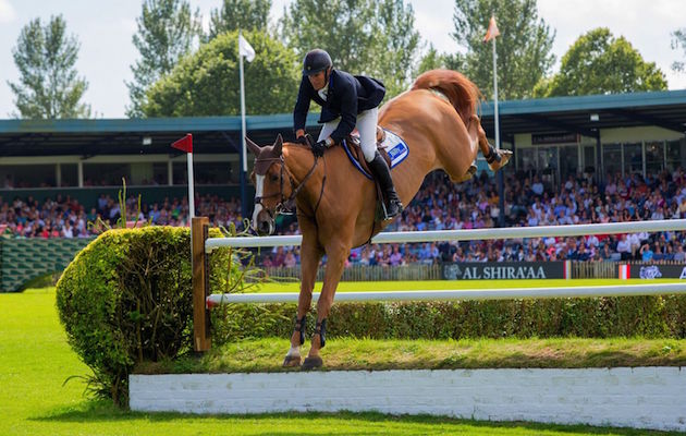Billy Buckingham and William Funnell, 2017 Hickstead Derby