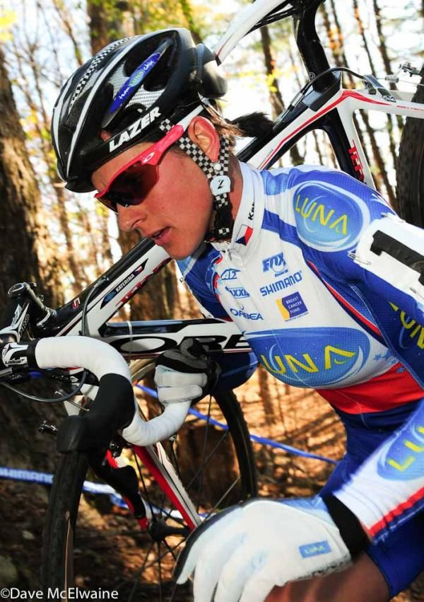 Katerina Nash (Luna Pro Team) was almost flawless today.