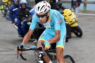 Fabio Aru on stage eleven of the 2015 Tour of Spain