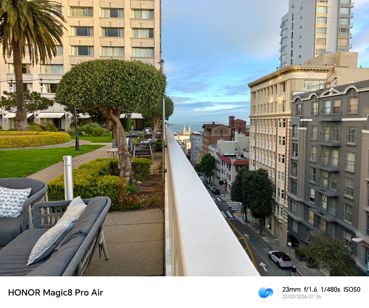 Camera Sample captured on the Honor Magic 8 Pro Air