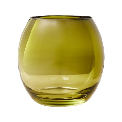 CB2, Regine Olive Glass Vase by goop