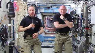 Scott Kelly in Space Back to Earth