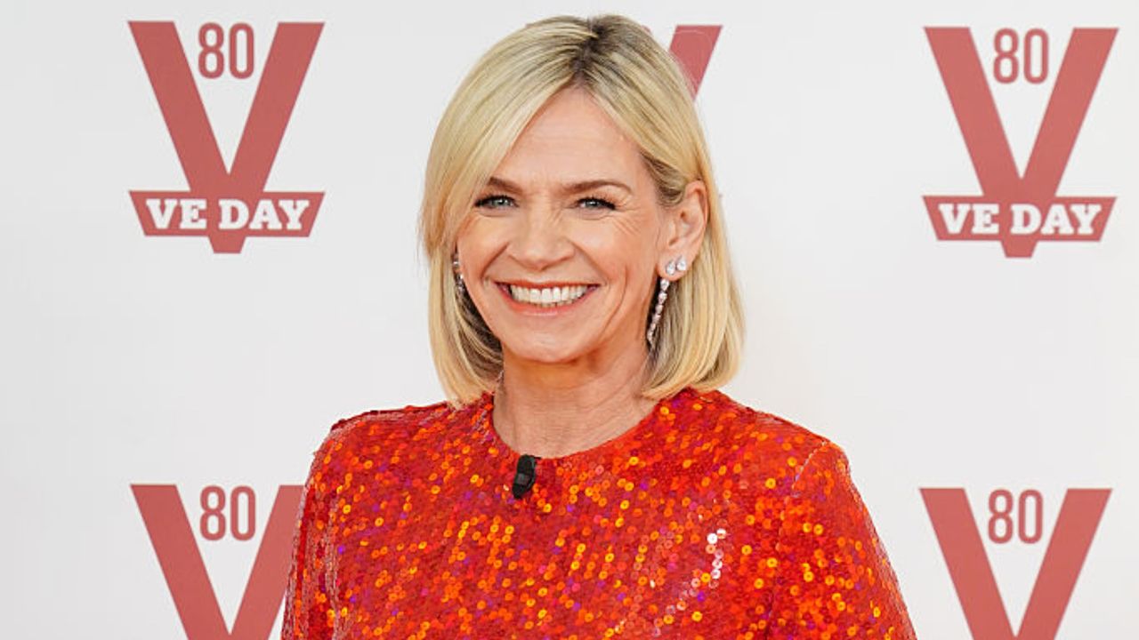 Zoe Ball attends a concert to mark the 80th Anniversary of VE Day at Horse Guards Parade