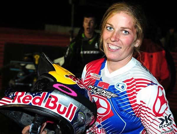 Jill Kintner (Red Bull/Intense) wins the national championship.
