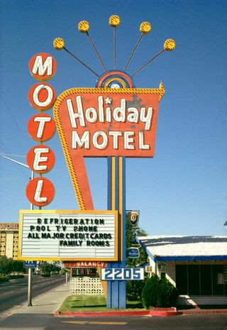 Desert Isle Motel, Las Vegas, Nevada, 1979