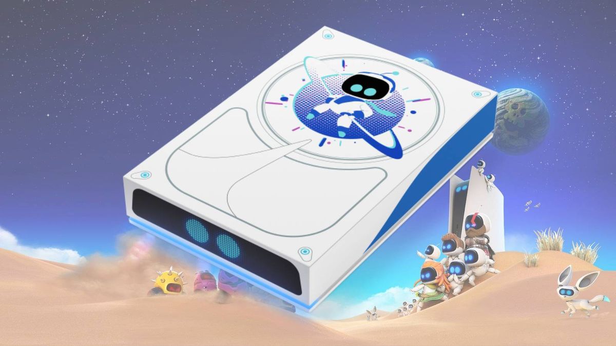 PlayStation and Seagate have come together to make a new Astro Bot-themed external PS5 hard drive – and you can pre-order it now