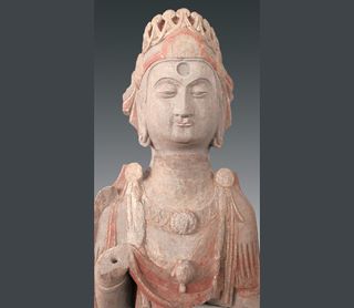 Cremated Buddha Remains and Buddha Statues